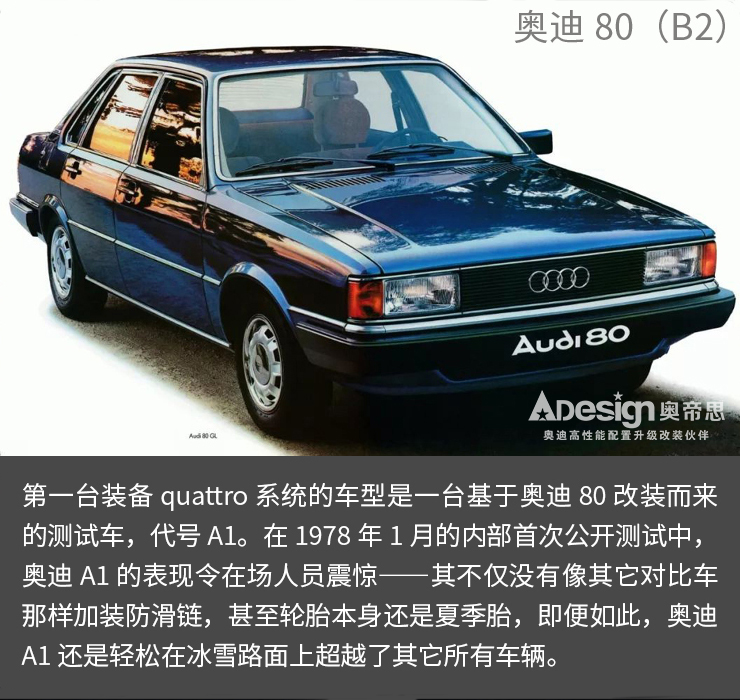 【奧迪歷史】奧迪40年的驕傲！quattro四驅(qū)到底強(qiáng)在哪兒?